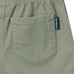 Baby & Toddler Girls Olive Stretch Twill Shorts