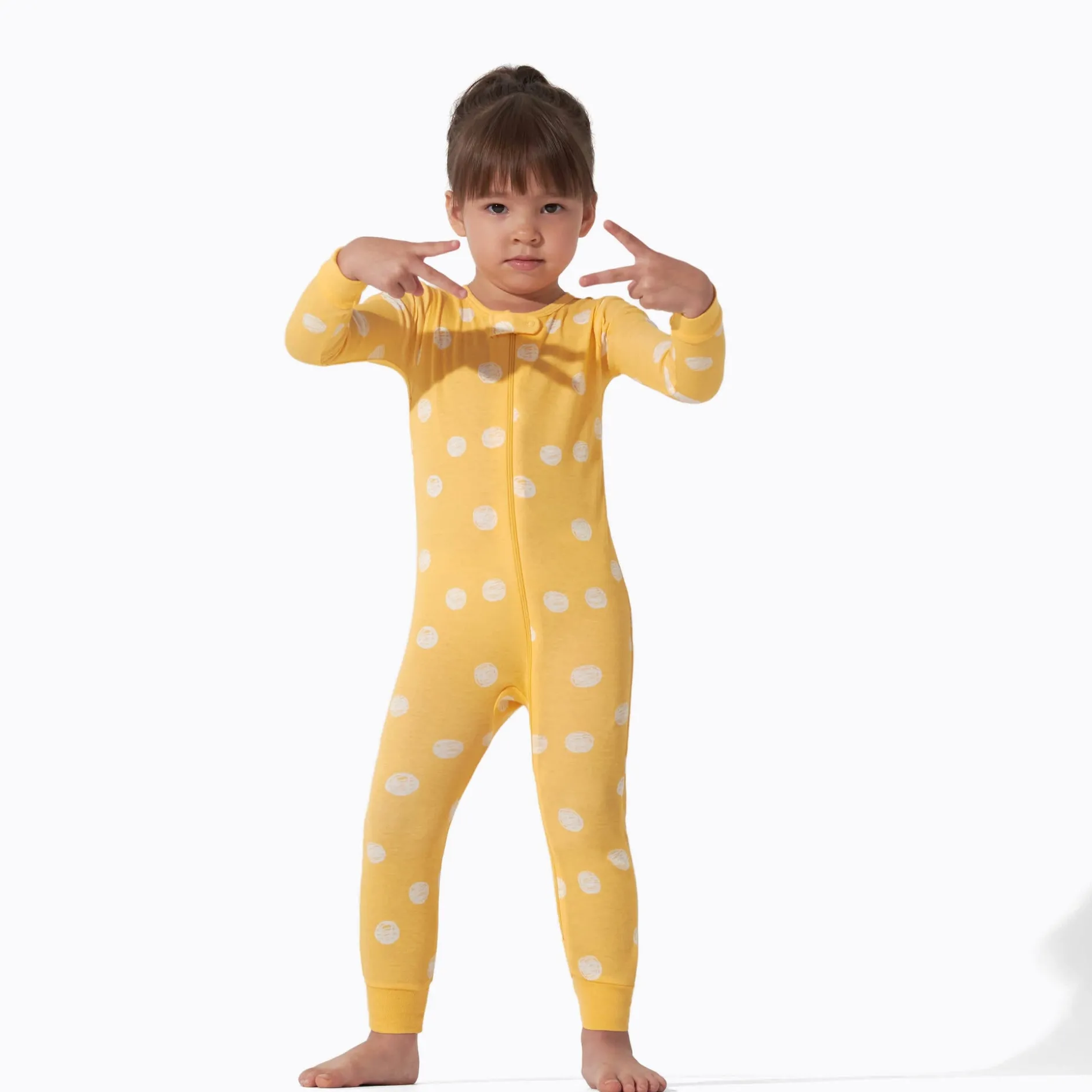 Baby & Toddler Girls 3-Pack Floral Fox Snug Fit Footless Pajamas