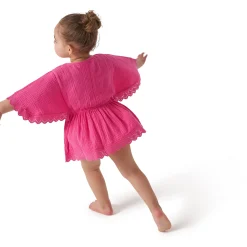 Baby & Toddler Girls Pink Gauze Kaftan Swim Coverup