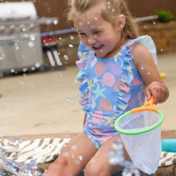 Baby & Toddler Girls UPF 50+ Seashells One-Piece Swimsuit