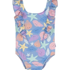 Baby & Toddler Girls UPF 50+ Seashells One-Piece Swimsuit