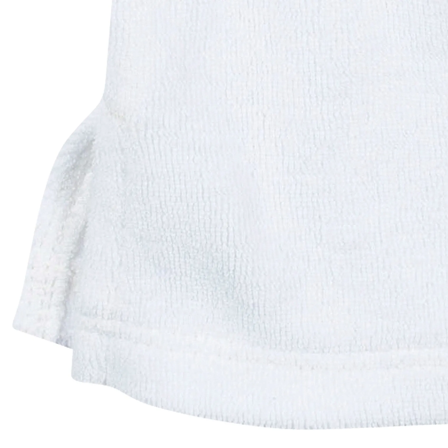 Baby & Toddler Girls White Hooded Kangaroo Pocket Terry Coverup