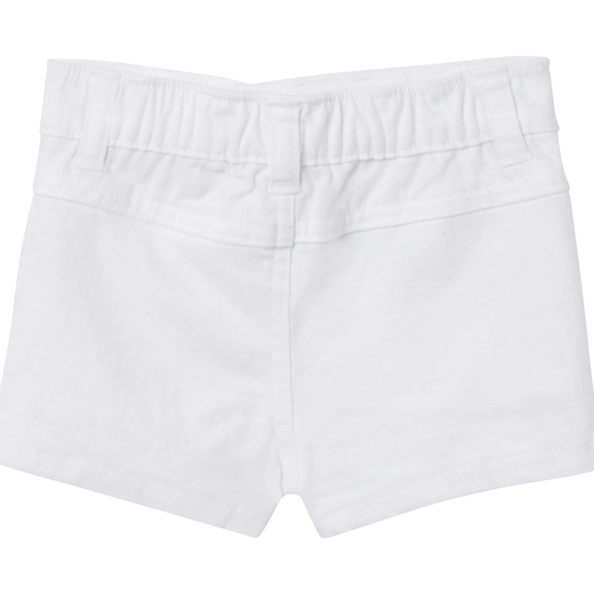 Baby & Toddler Girls White Twill Shorts