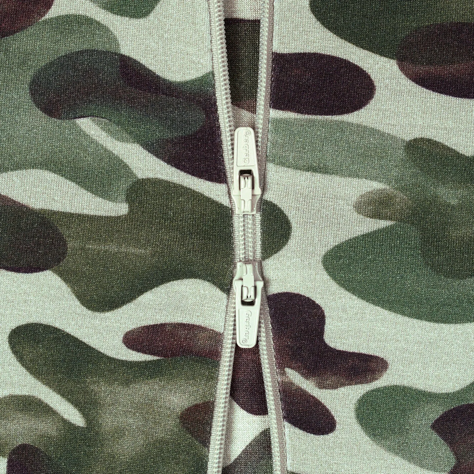 Baby & Toddler Hide & Seek Camo Buttery Soft Viscose Made from Eucalyptus Snug Fit Footed Pajamas