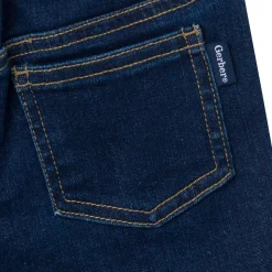 Baby & Toddler Neutral Dark Wash Denim Shorts