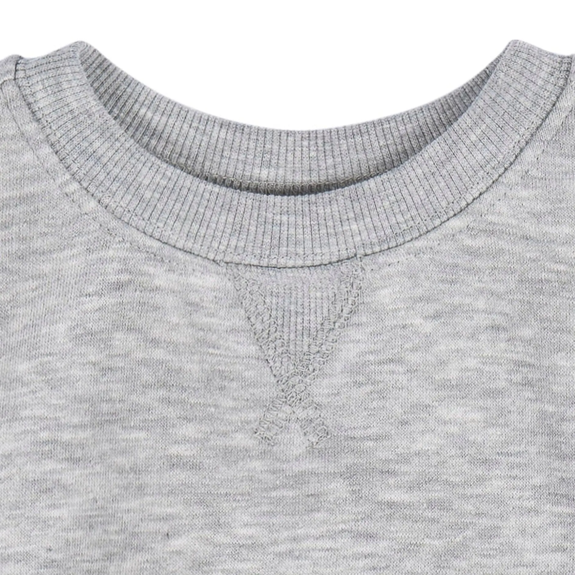 Baby & Toddler Neutral Gray Heather Crewneck Sweatshirt