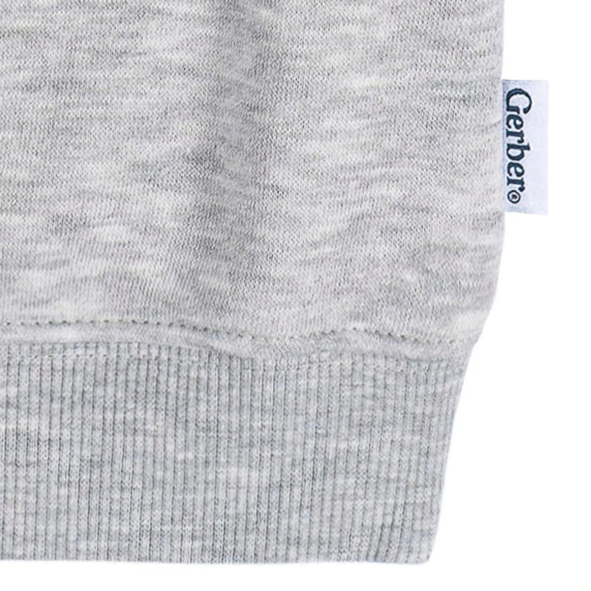 Baby & Toddler Neutral Gray Heather Crewneck Sweatshirt