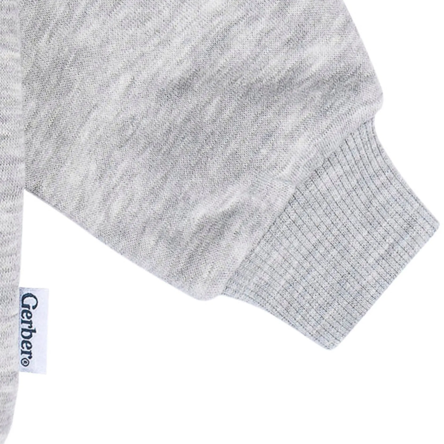 Baby & Toddler Neutral Gray Heather Crewneck Sweatshirt