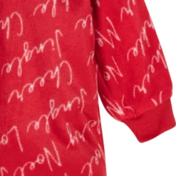Baby & Toddler Neutral Merry MISPRINT Footed Fleece Pajamas