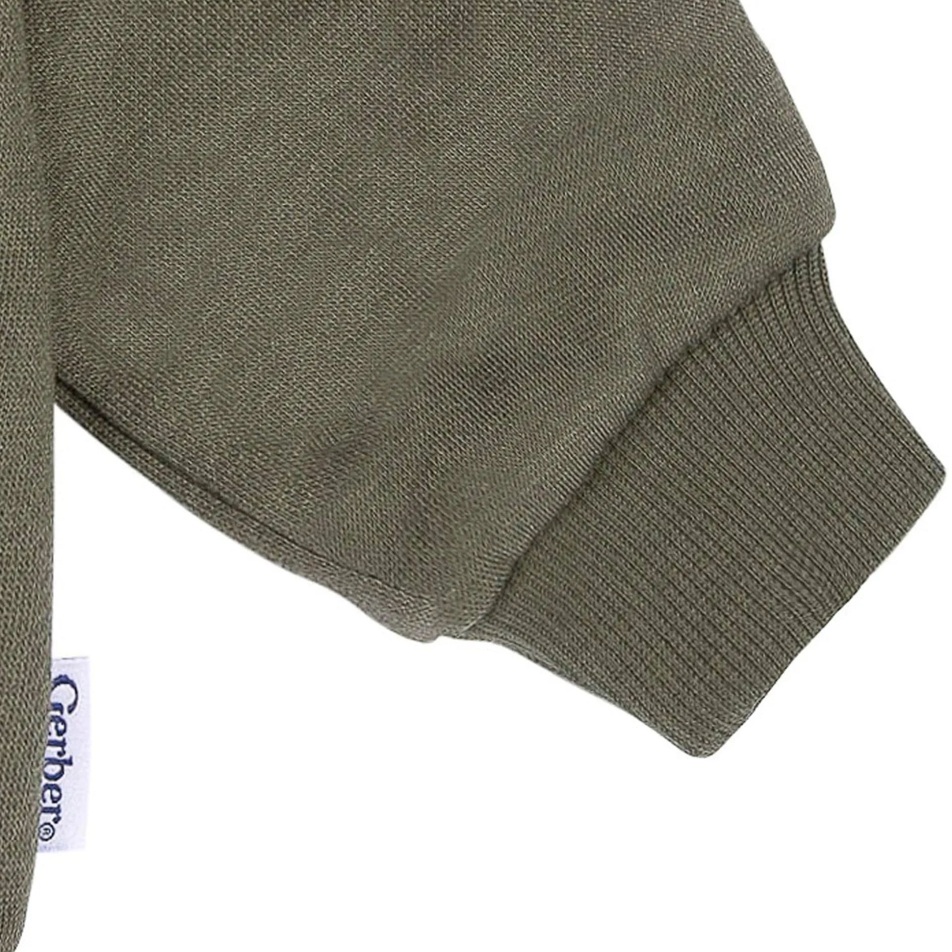 Baby & Toddler Neutral Moss Green Crewneck Sweatshirt