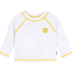 Baby & Toddler Neutral UPF 50+ Smiley Face Rash Guard