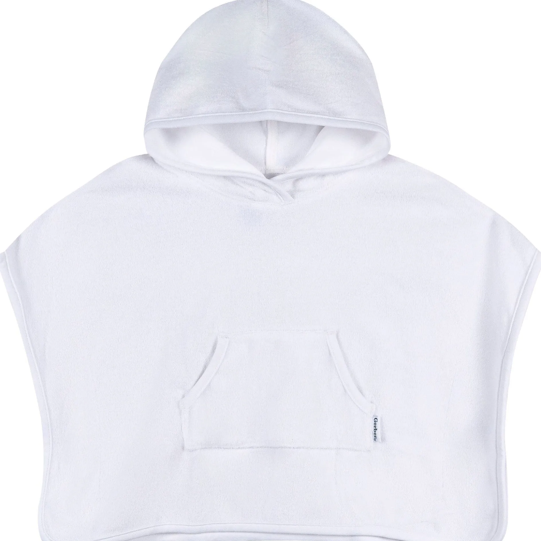 Baby & Toddler Neutral White Hooded Swim Coverup