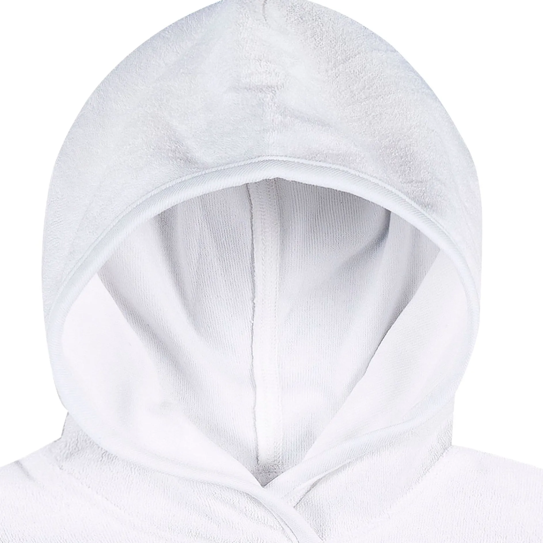 Baby & Toddler Neutral White Hooded Swim Coverup