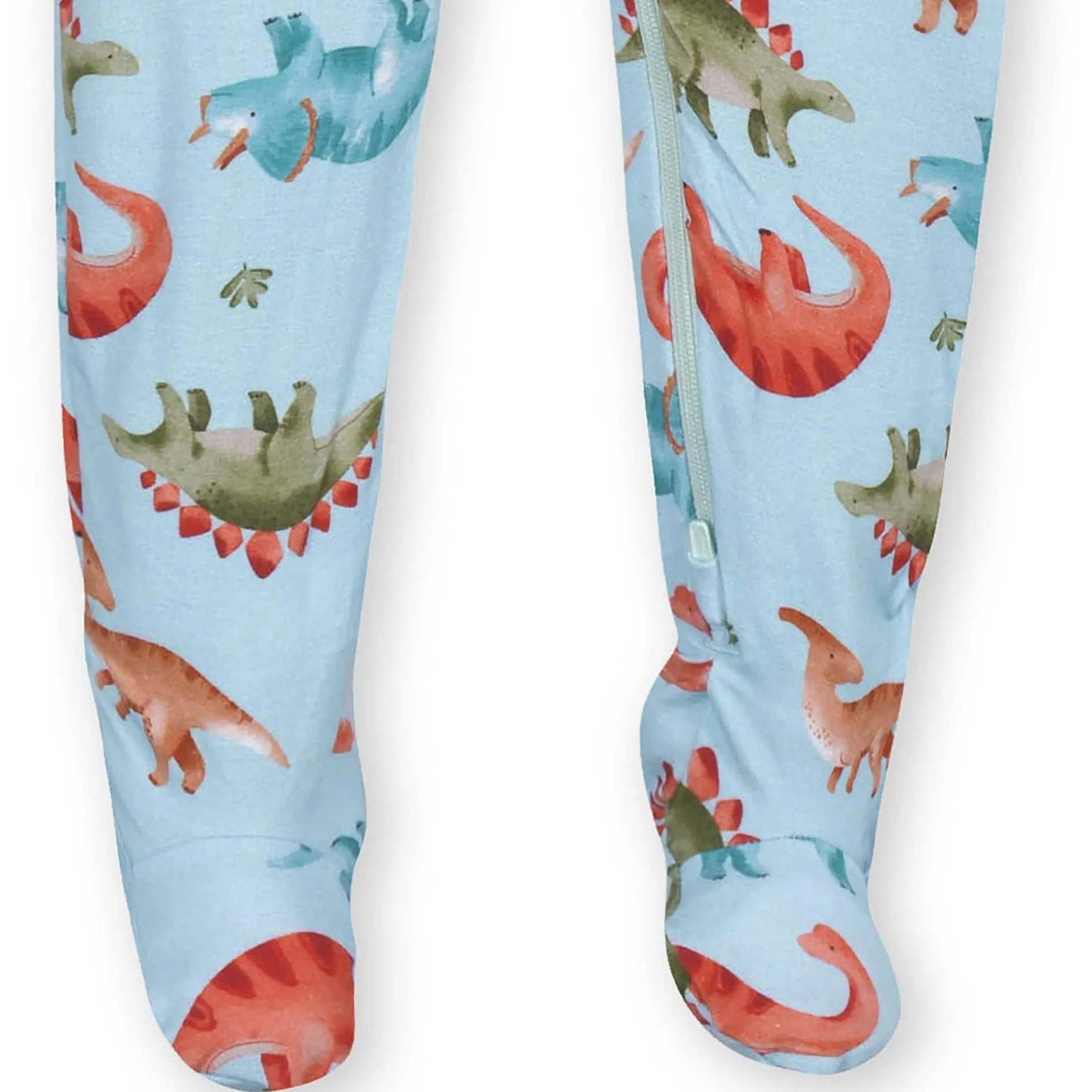 Baby & Toddler Snugosaurous Buttery Soft Viscose Made from Eucalyptus Snug Fit Footed Pajamas