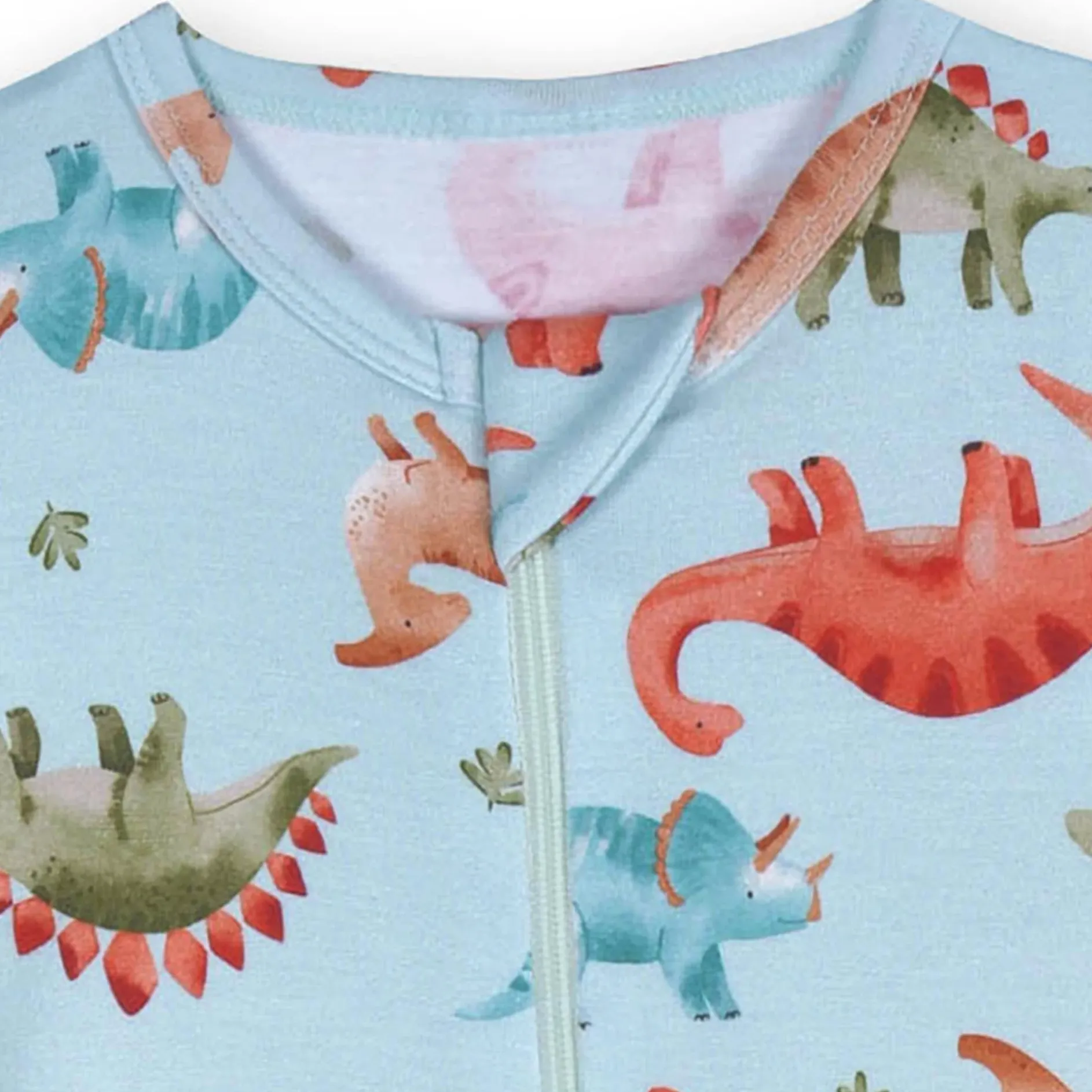 Baby & Toddler Snugosaurous Buttery Soft Viscose Made from Eucalyptus Snug Fit Footed Pajamas