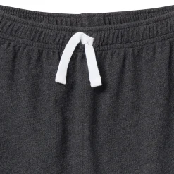 Boys Charcoal Gray Cargo Pocket Sweatpants