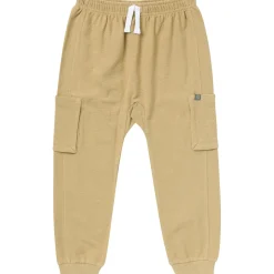 Boys Olive Cargo Pocket Sweatpants