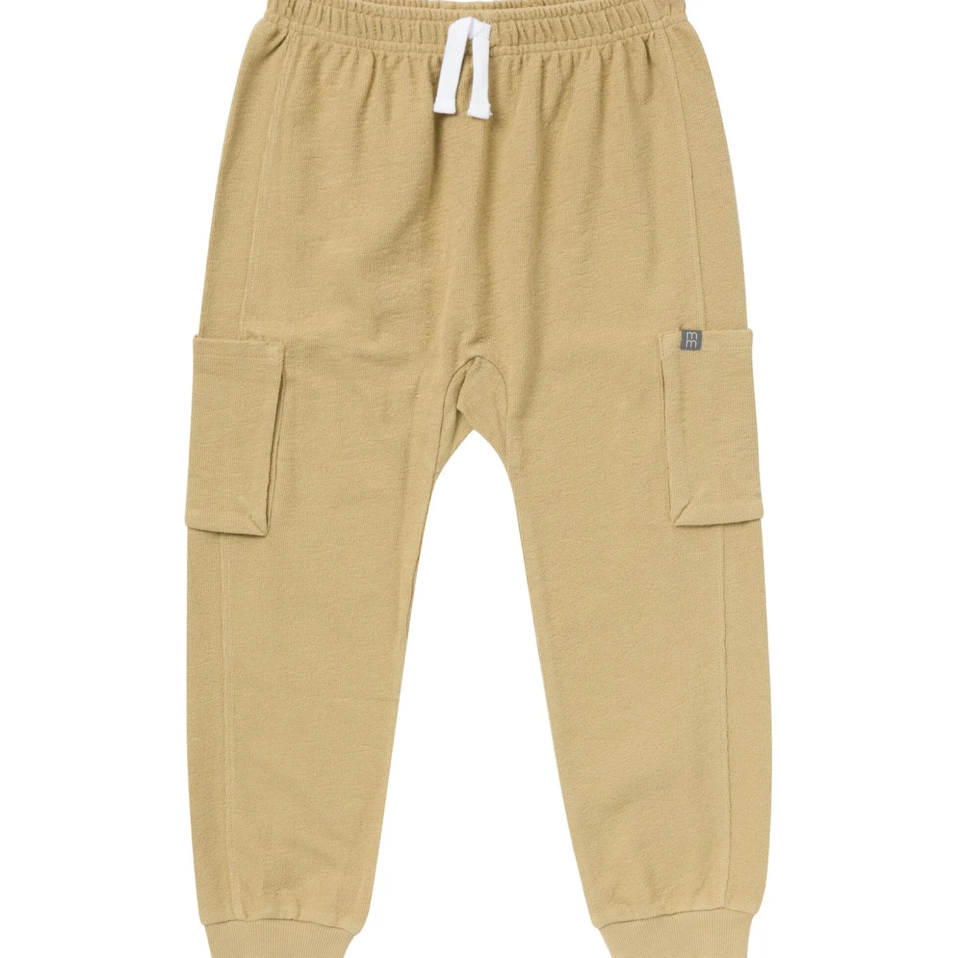Boys Olive Cargo Pocket Sweatpants