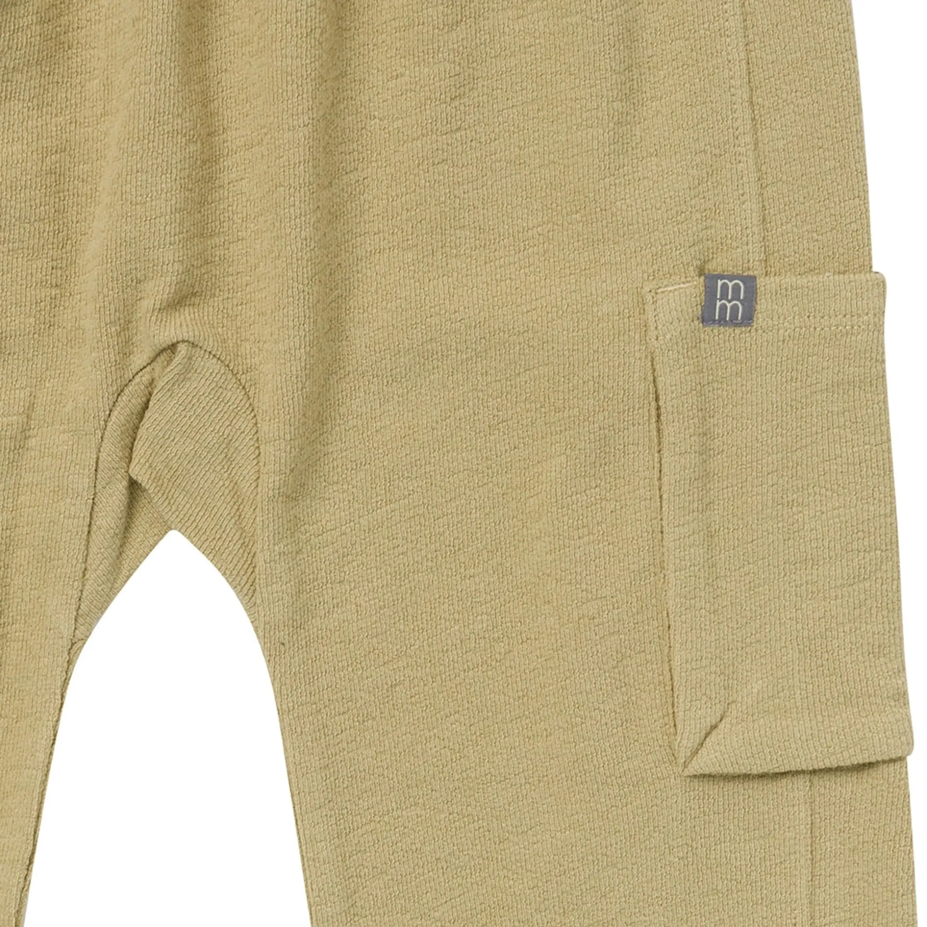 Boys Olive Cargo Pocket Sweatpants