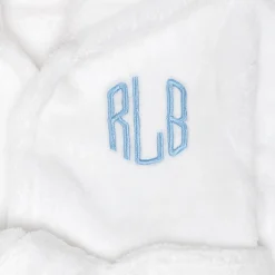 Embroidered Baby Girls Unicorn Robe