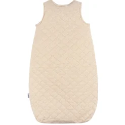 Embroidered Baby Neutral Oatmeal Heather Quilted Jersey Wearable Blanket