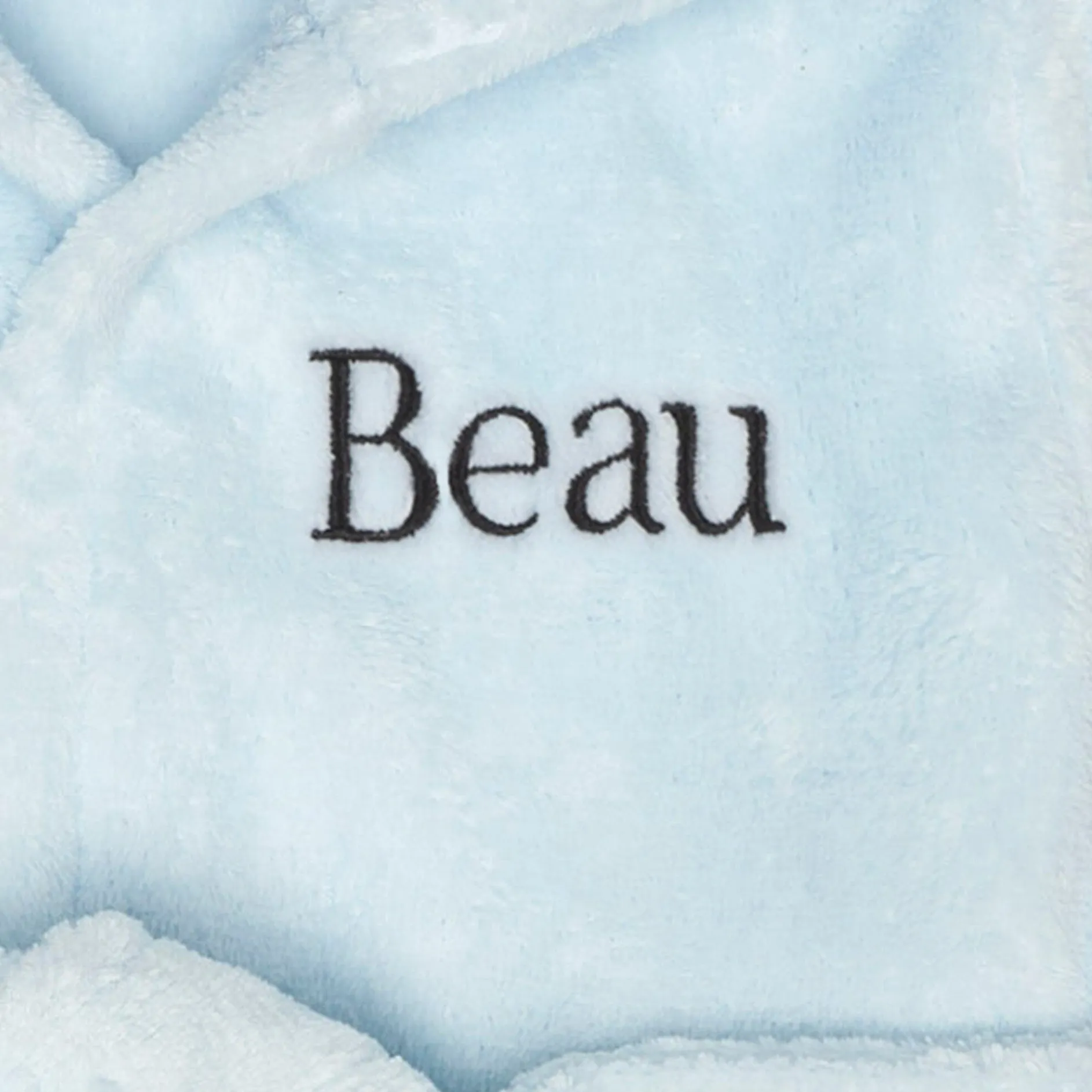 Embroidered Baby Neutral Penguin Robe