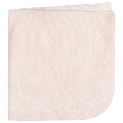 Embroidered 4-Piece Baby Girls White Unicorn Towel & Washcloths Set