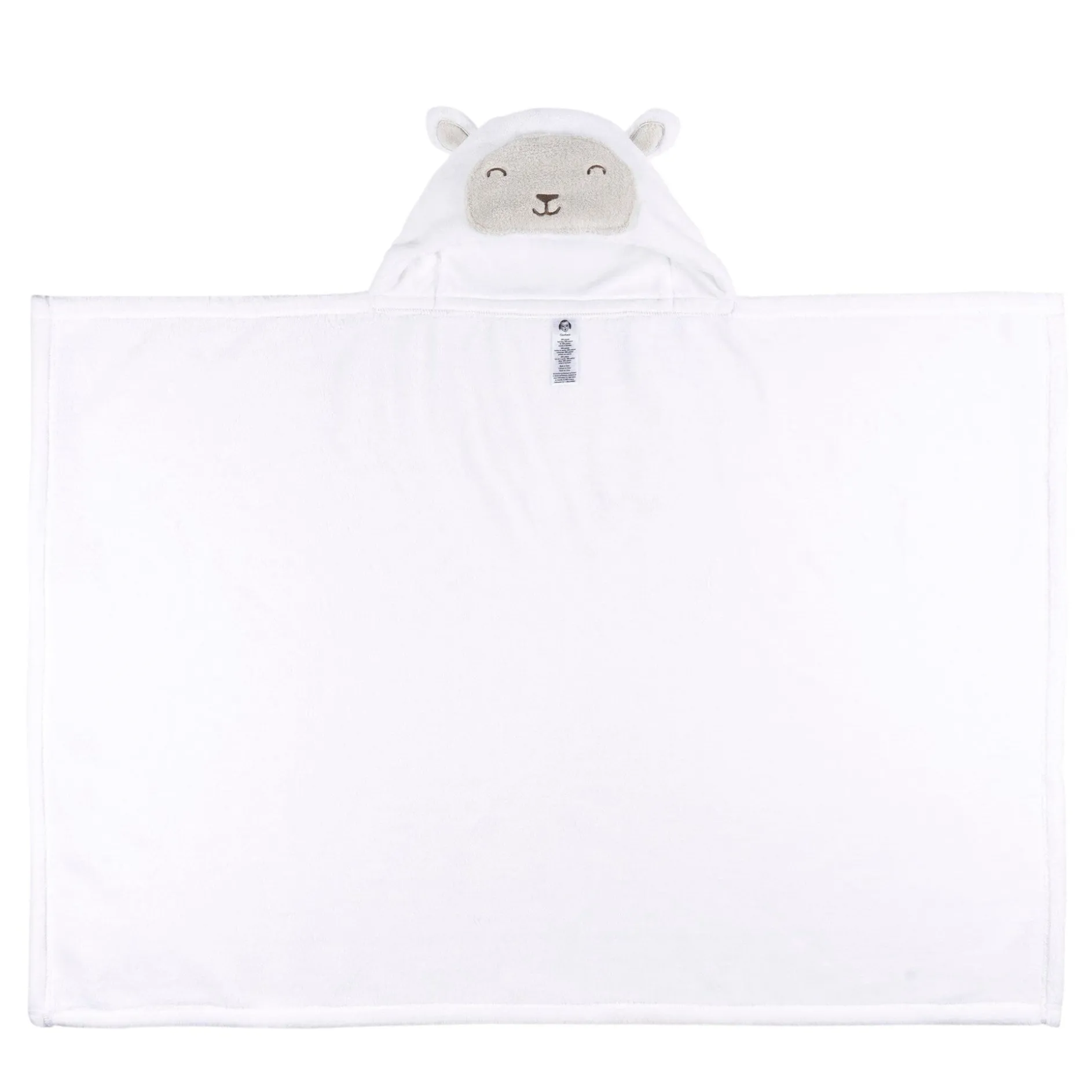 Embroidered 2-Piece Lamb Wearable Blanket & Security Blanket Set
