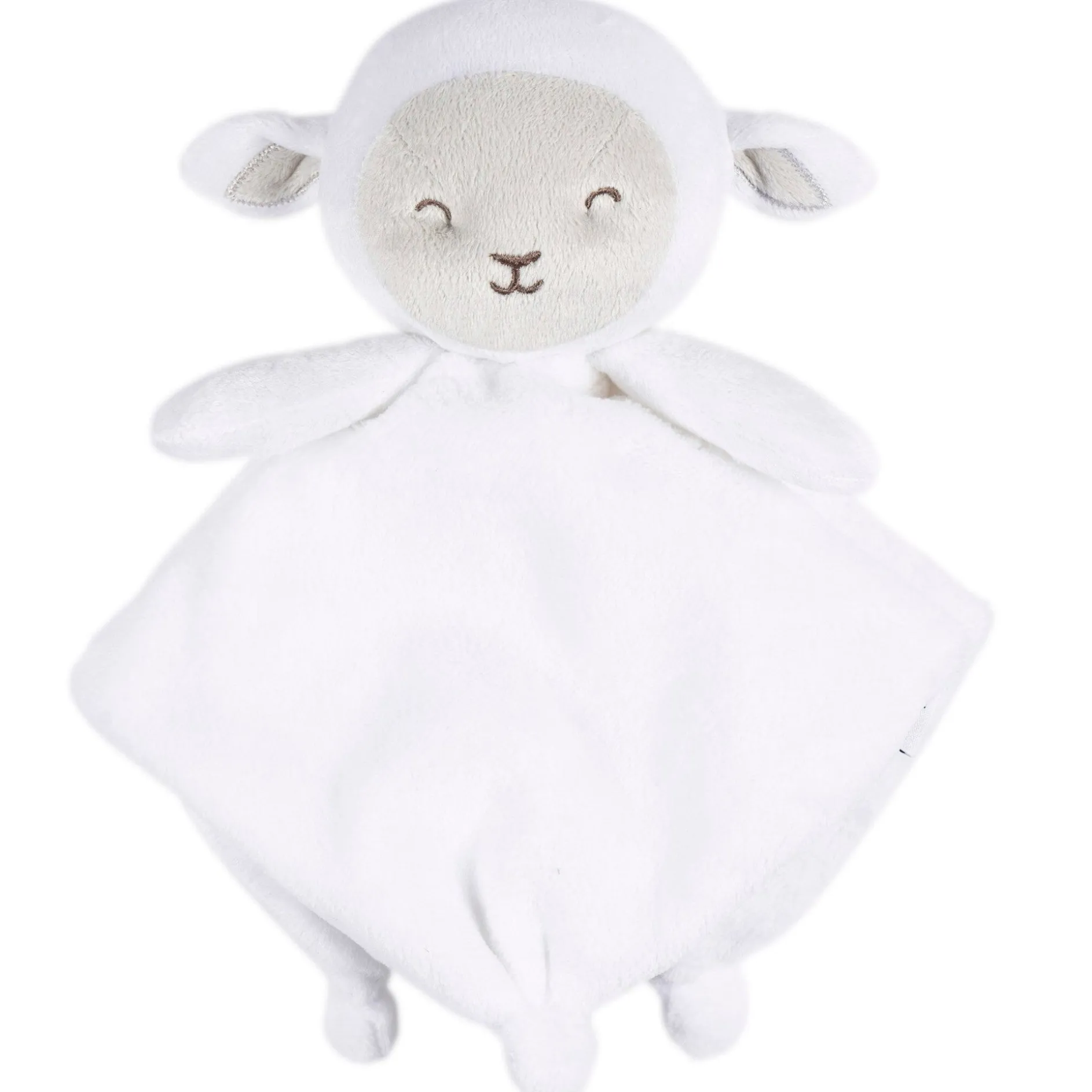 Embroidered 2-Piece Lamb Wearable Blanket & Security Blanket Set