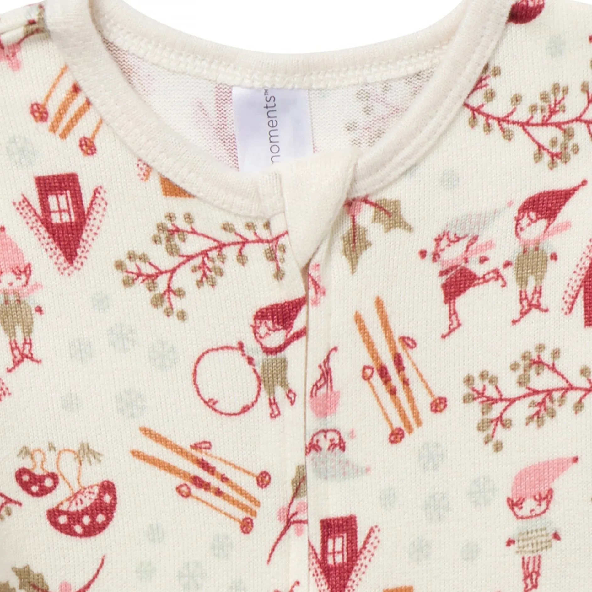 Girls Winter Joy Snug Fit Footless Pajamas
