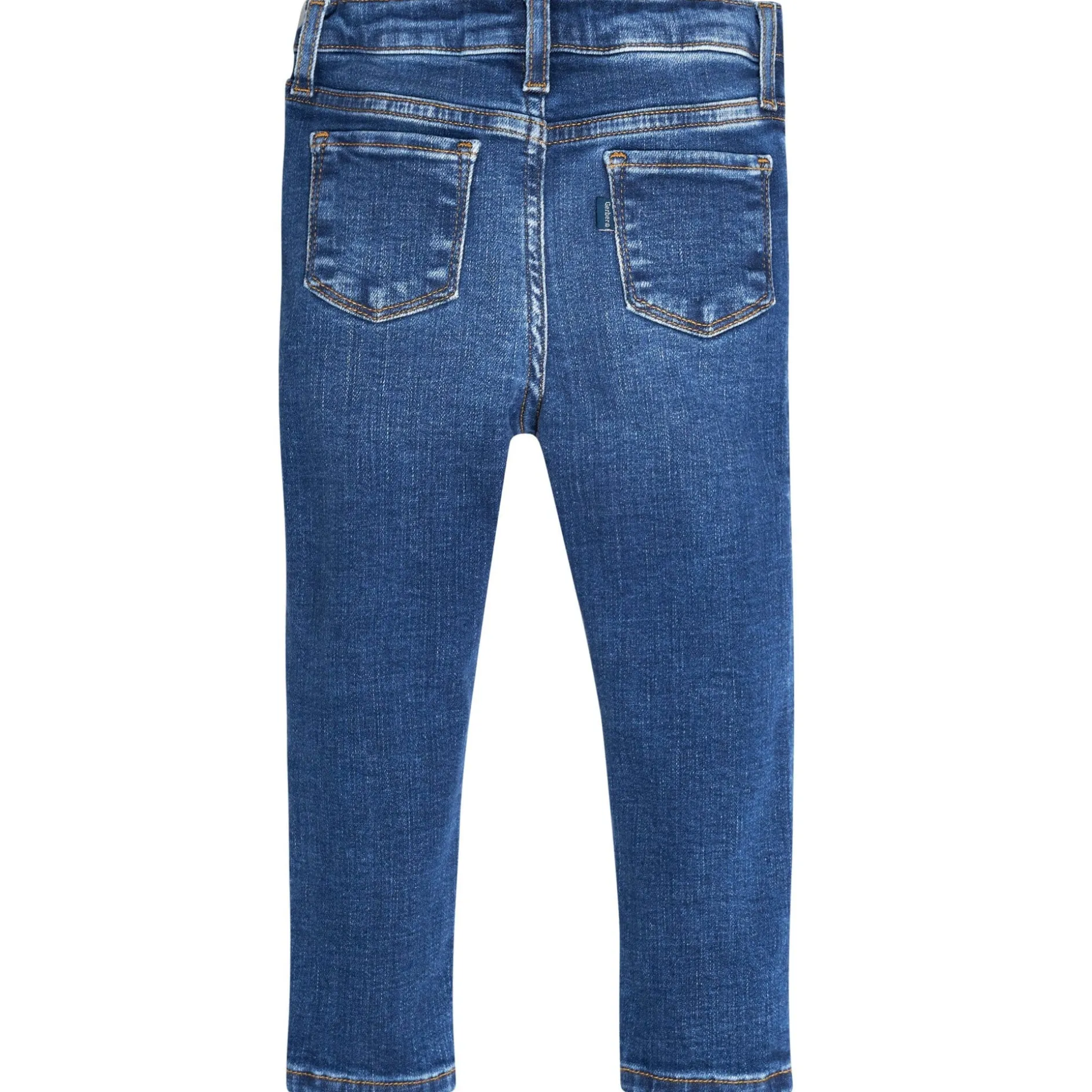 Infant and Toddler Neutral Denim Skinny Jeans