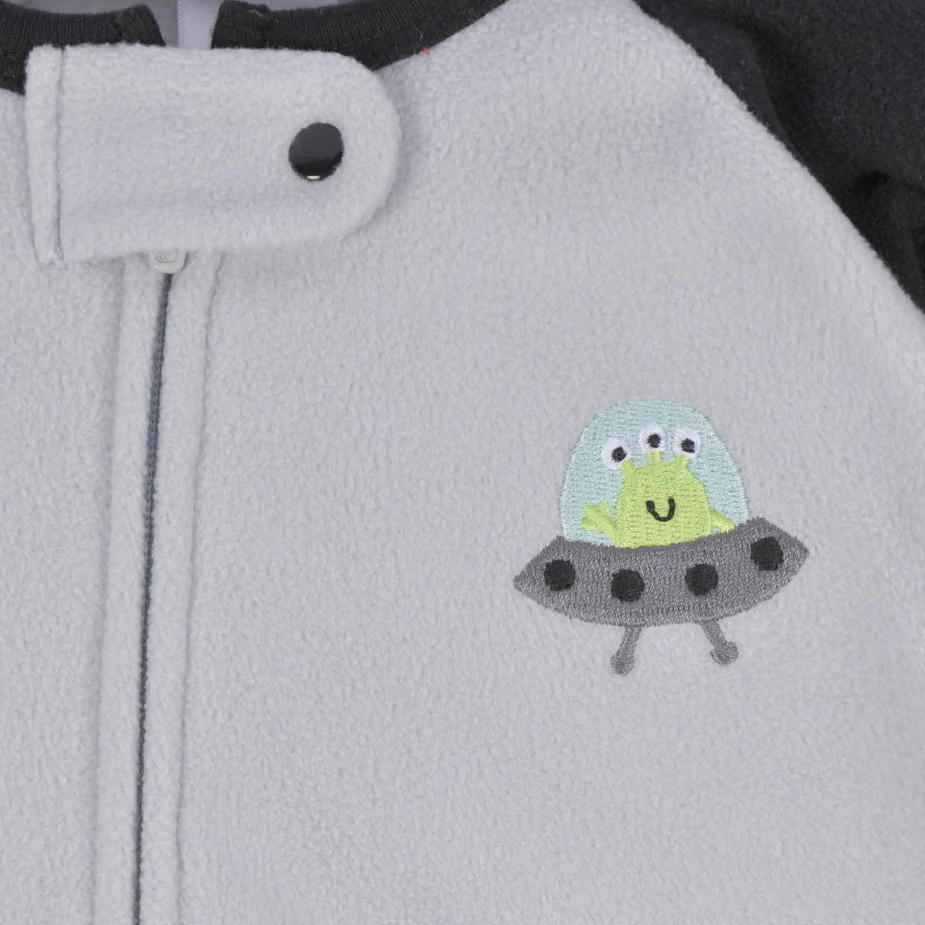 Infant Boys Space Fleece Pajamas