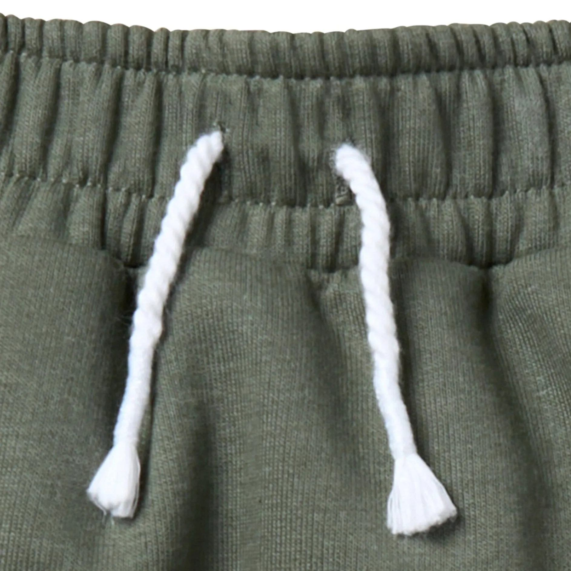 Infant & Toddler Boys Dark Green Harem Shorts