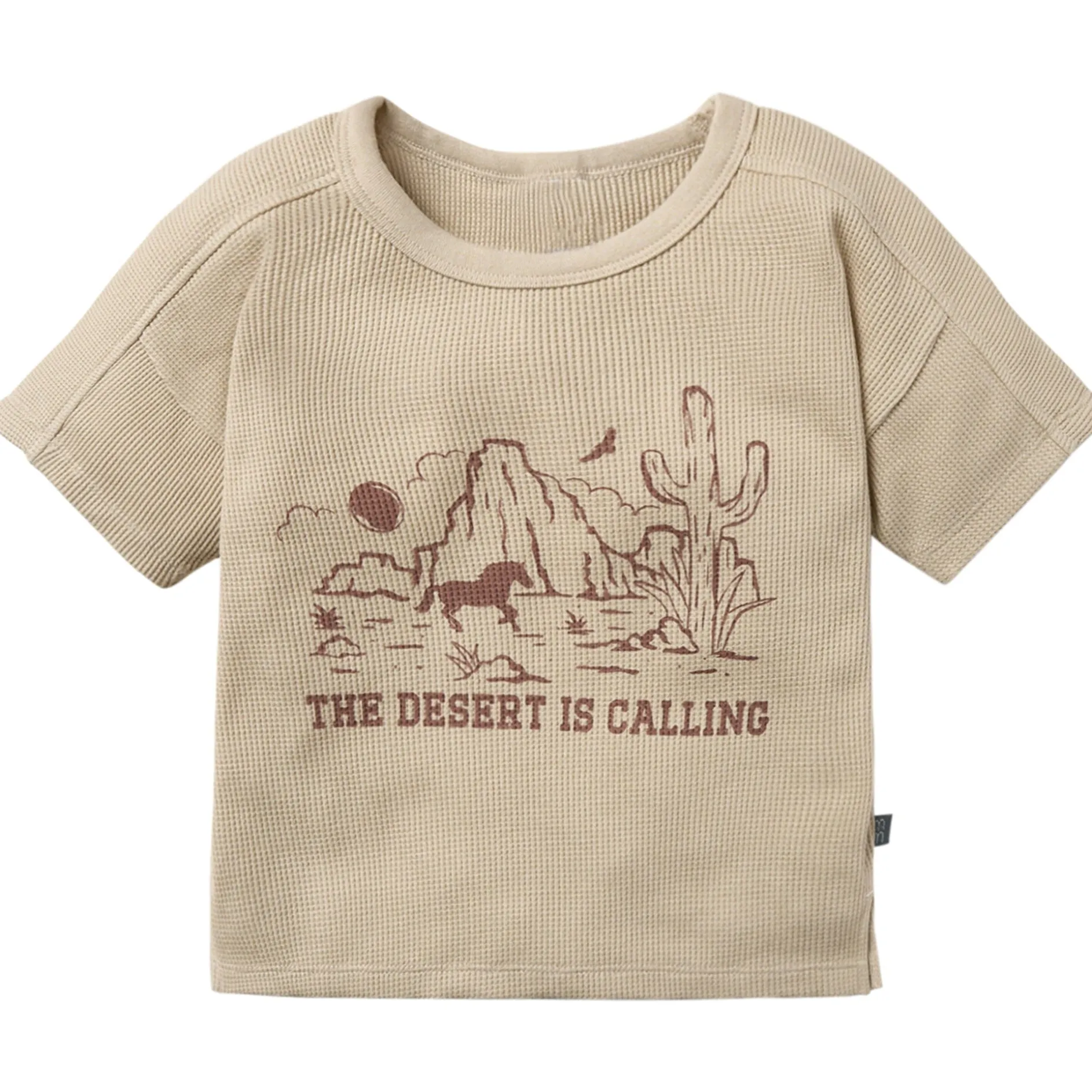 Infant & Toddler Boys Desert Box Waffle T-Shirt