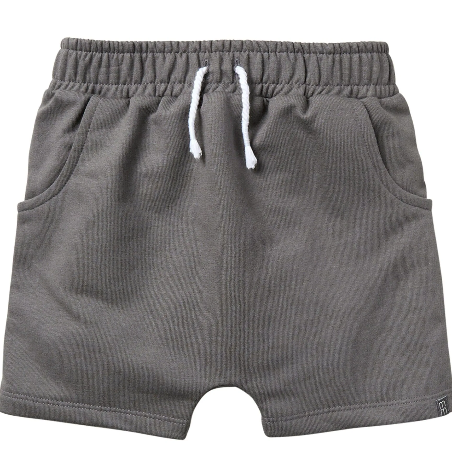 Infant & Toddler Boys Grey Harem Shorts