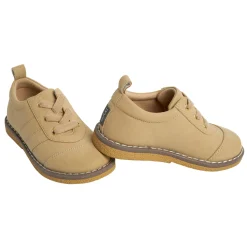 Infant & Toddler Boys Light Medium Brown Oxfords