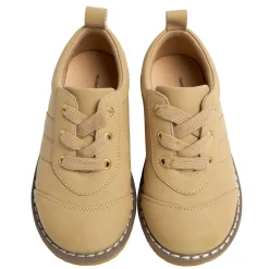 Infant & Toddler Boys Light Medium Brown Oxfords