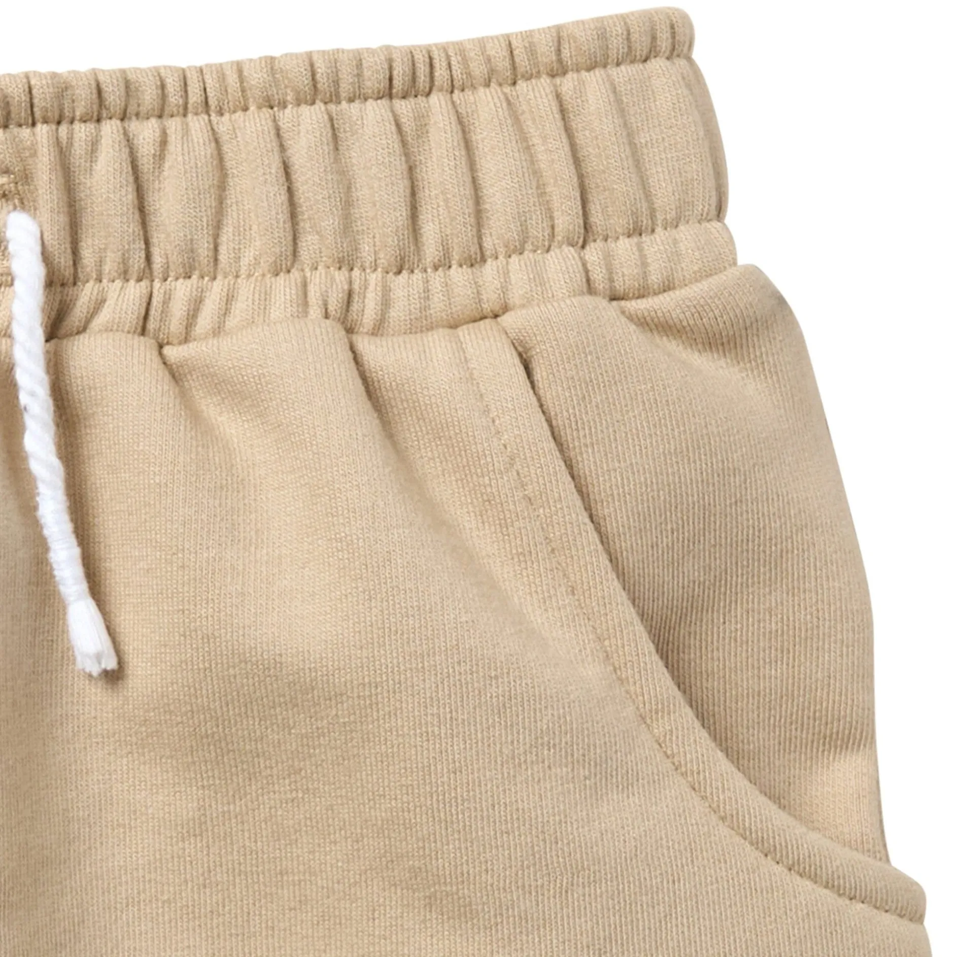 Infant & Toddler Boys Light Tan Harem Shorts