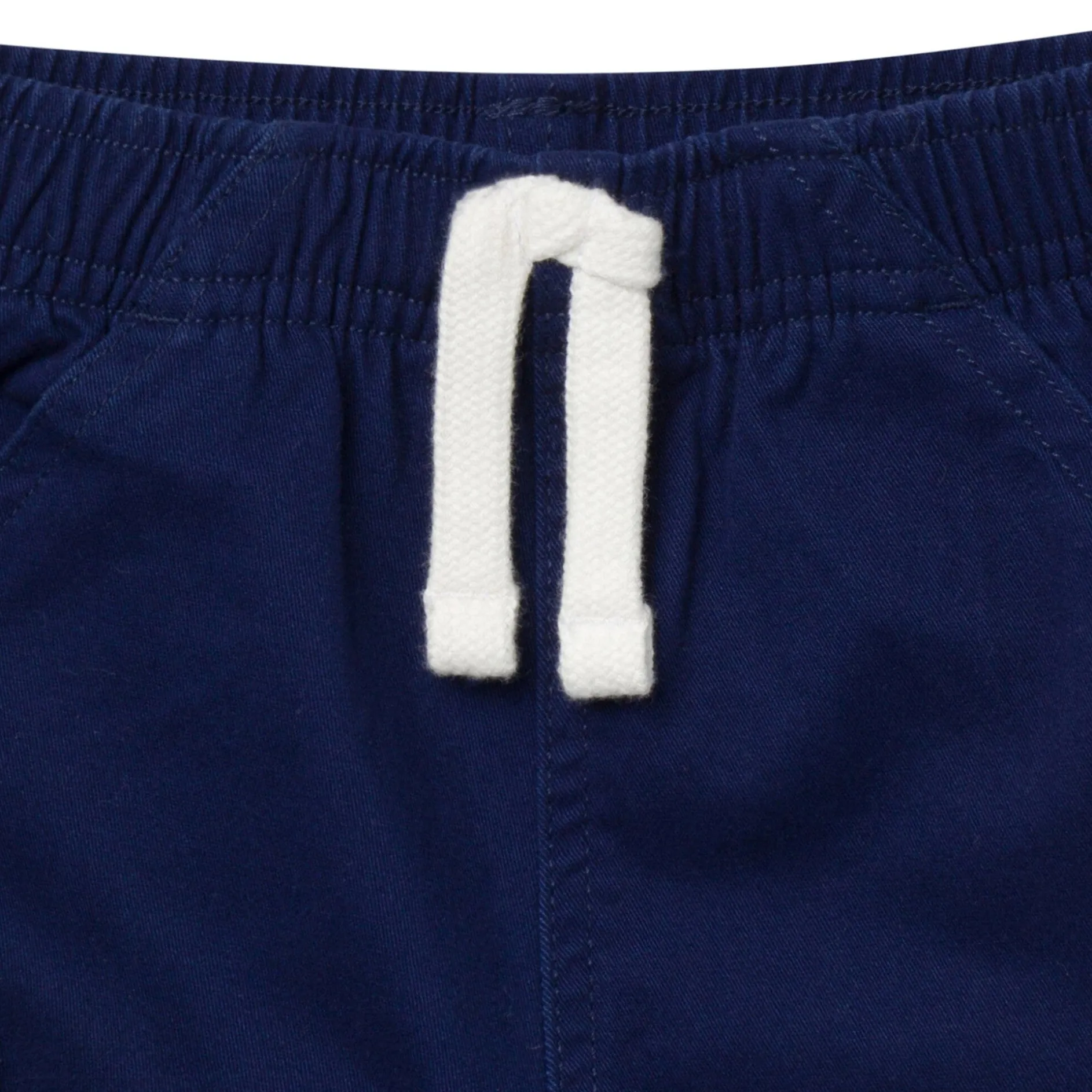 Infant & Toddler Boys Navy Twill Cargo Shorts