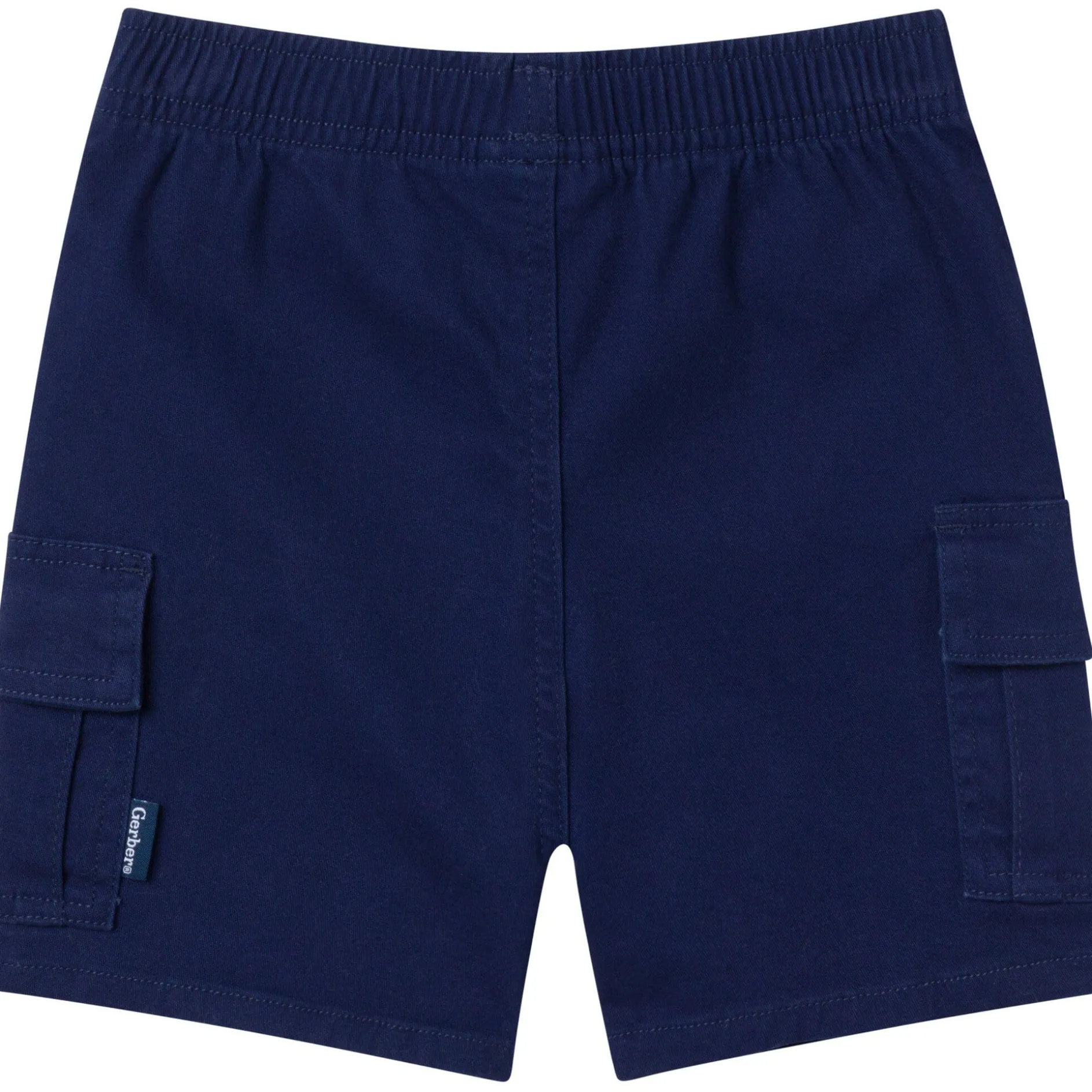 Infant & Toddler Boys Navy Twill Cargo Shorts