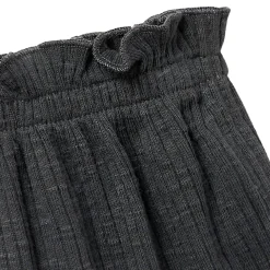 Infant & Toddler Girls Dark Grey Wide Leg Shorts
