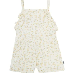 Infant & Toddler Girls Ivory Vines Ruffle Romper
