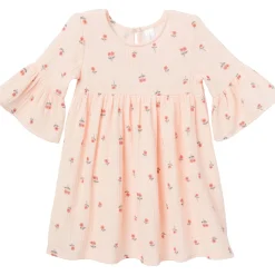 Infant & Toddler Girls Light Pink Daisies Gauze Dress