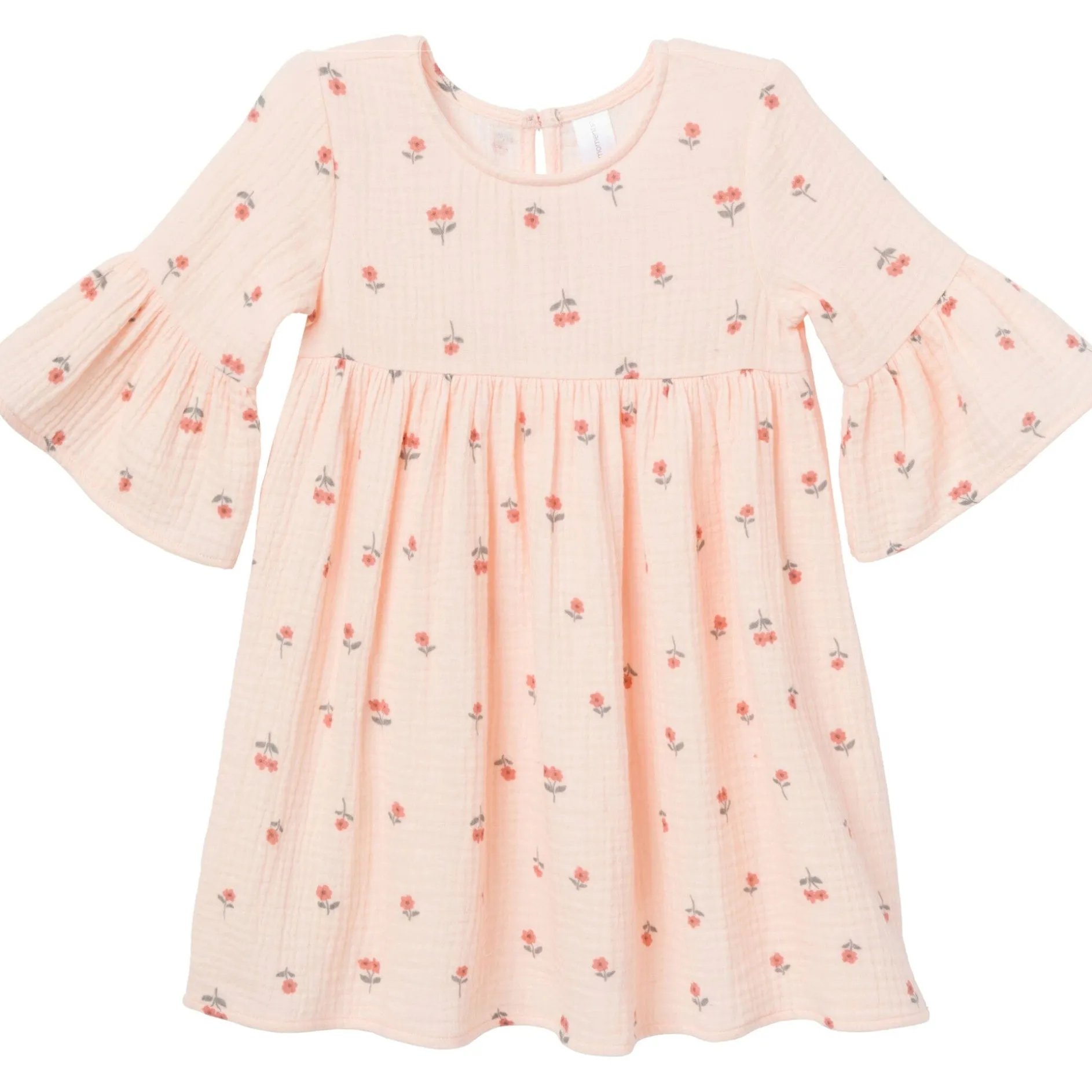 Infant & Toddler Girls Light Pink Daisies Gauze Dress