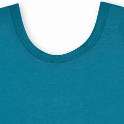 Infant & Toddler Girls Ocean Teal Buttery Soft Viscose Made from Eucalyptus Twirl Dress