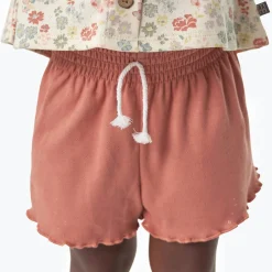 Infant & Toddler Girls Rose Smocked Wide Leg Shorts