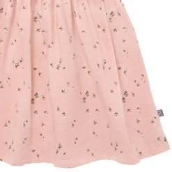 Infant & Toddler Girls Rose Tulips Bow Back Dress