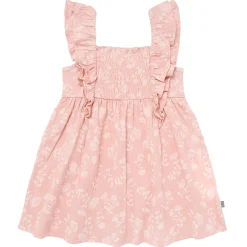Infant & Toddler Girls Rose Wild Flowers Smocked Ruffle Dress