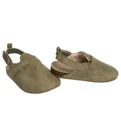 Infant & Toddler Neutral Dark Green Clog With Strap