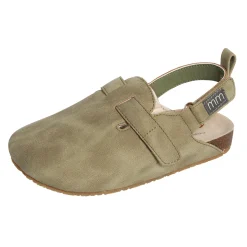 Infant & Toddler Neutral Dark Green Clog With Strap